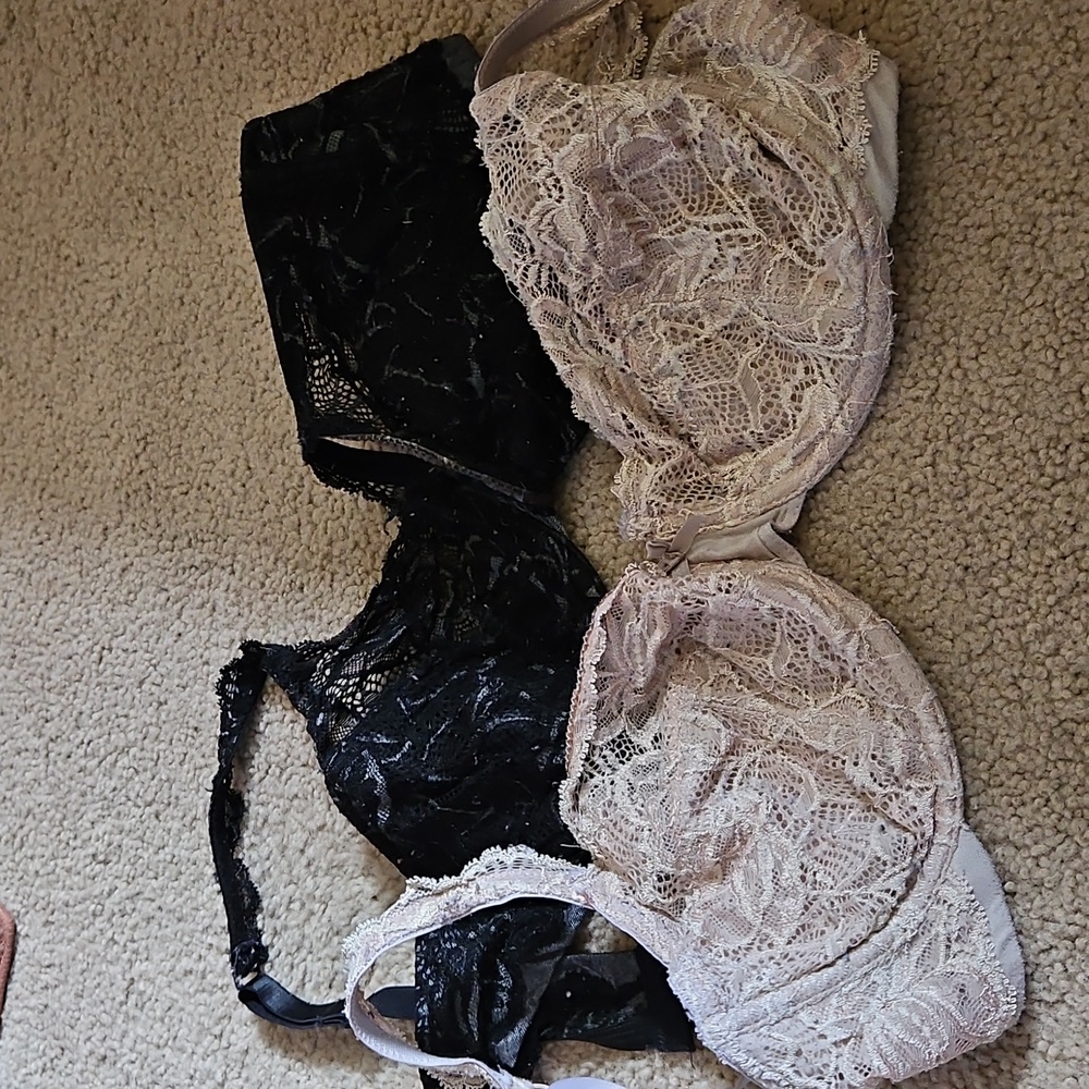 Bali 8 Assorted Lace & Solid Bras 36C Bundle - Picture 2 of 14